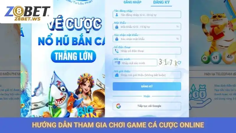 Trang chủ 28 Hướng dẫn tham gia chơi game cá cược online