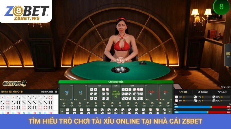 Tài xỉu online Z8bet | Công thức bất bại, dễ thắng nhất 1 Tìm hiểu trò chơi tài xỉu online tại nhà cái Z8bet